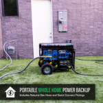 DuroMax XP13000HXT 13,000 Watt Electric Start Tri-Fuel Portable Generator w/ CO Alert - Image 12