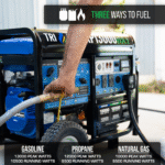 DuroMax XP13000HXT 13,000 Watt Electric Start Tri-Fuel Portable Generator w/ CO Alert - Image 10