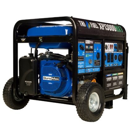 DuroMax XP13000HXT 13,000 Watt Electric Start Tri-Fuel Portable Generator w/ CO Alert